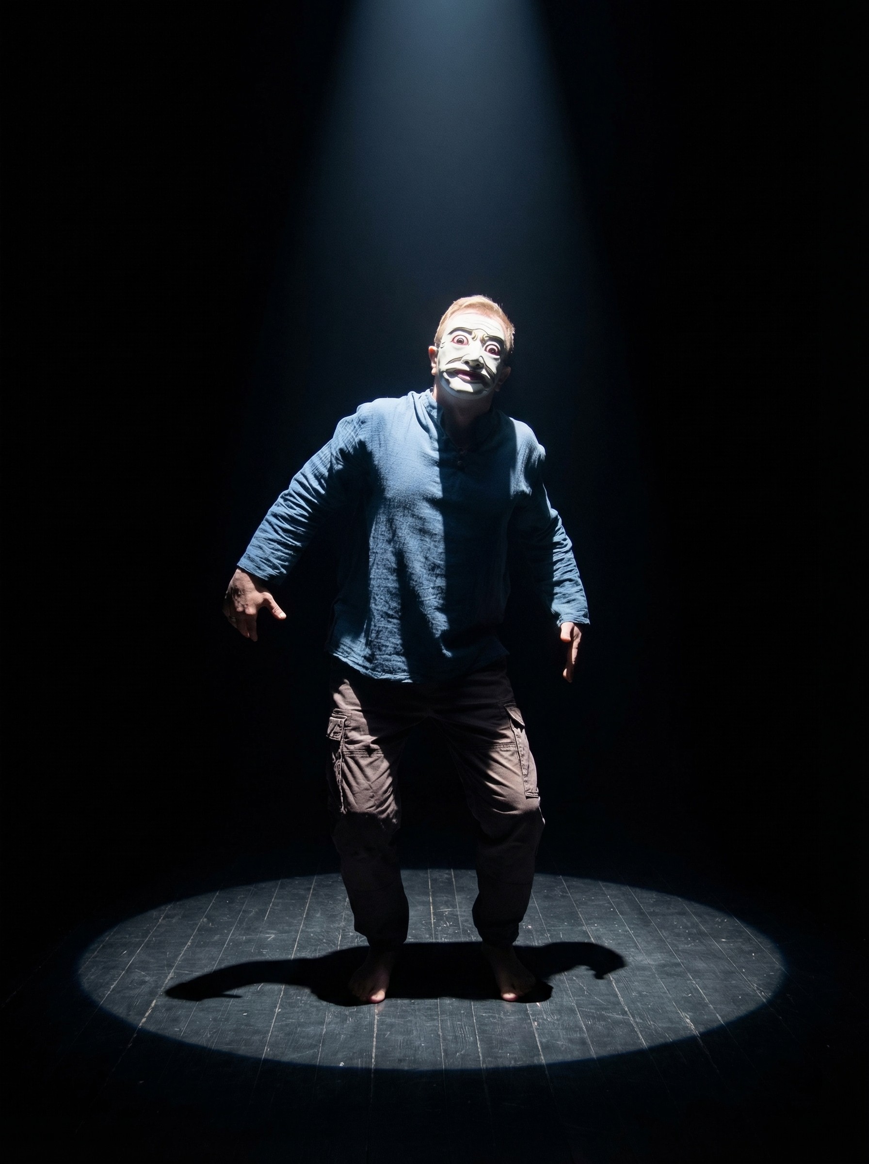 vgral performing butoh dance